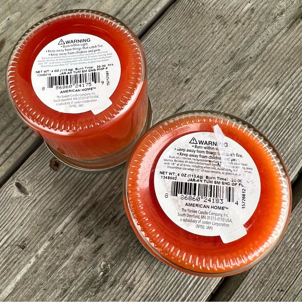 AMERICAN HOME YANKEE CANDLE DUO FALL SCENTED CANDLES - Picture 5 of 6